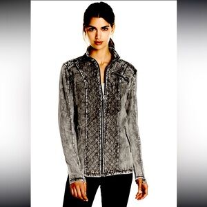 Liverpool Black Jean Jacket